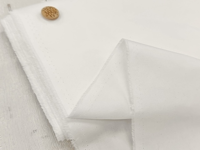 【反売り】　Ｔ／Ｃ スレキ風　 ホワイト系[ 幅１２０ｃｍ×約５.８ｍ ]