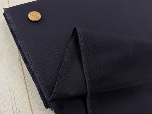 【反売り】　ワイド幅　コットンツイル　パープルネイビー系[ 幅１５０ｃｍ×約５ｍ ]