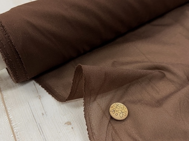 【反売り】  [薄地タイプ] ニット用織物接着芯　ブラウン系 [ 幅１０５ｃｍ×約１７ｍ巻 ]