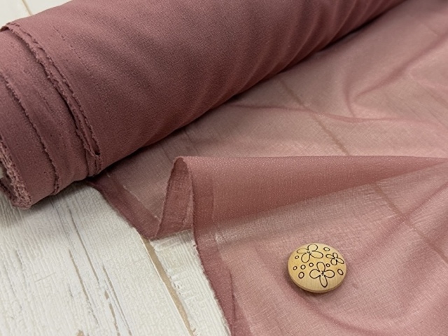 【反売り】  [薄手ソフトタイプ] ニット用織物接着芯　くすみピンク系 [ 幅１１５ｃｍ×約１５ｍ巻 ]