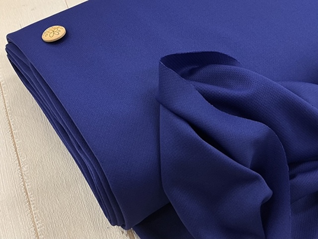【反売り】プラスリッチ DRY & UV  ポリエステルニット　ロイヤルブルー系[ 幅１７０ｃｍ×約８.５ｍ巻 ]