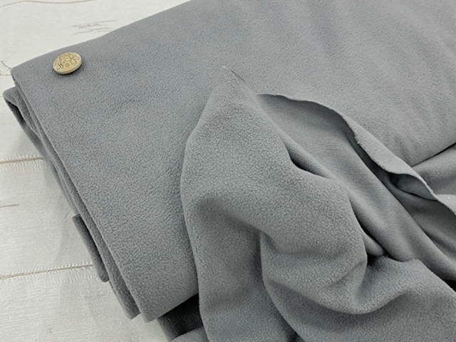 訳あり！【反売り】軽くてあったか！片面フリース　グレー系 [ 幅１５０ｃｍ×約４.５ｍ ]