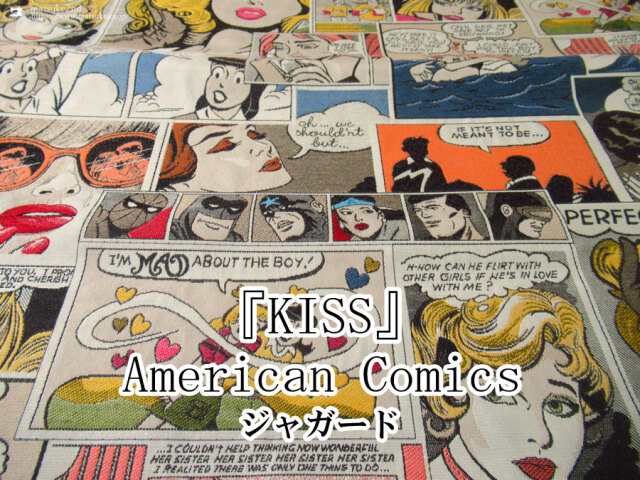 【デッドストック反】ジャガード　『KISS』 American Comics