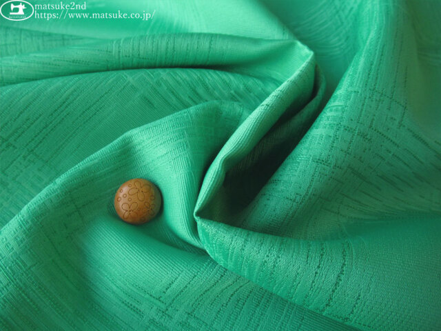 反売り】 光沢感のあるポリエステルジャガード『かすれBIGチェック柄