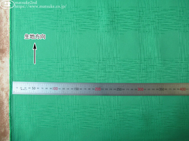 反売り】 光沢感のあるポリエステルジャガード『かすれBIGチェック柄