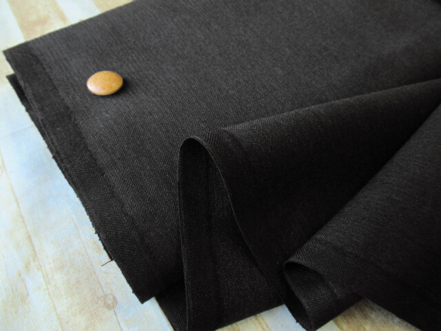 【反売り】　幅１５０ｃｍ・Ｔ/Wマイクロヘリンボーン　チャコール系　[ メーター選択制 ]