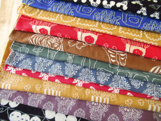 現品処分！まとめ売りセット『 maffonハギレ 』１１枚　総ｍ約３．７ｍ