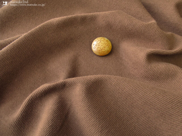 デッドストック反】アースカラー度詰天竺ニット