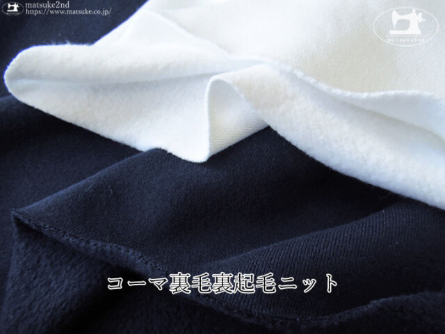 slowboat ミニ裏毛ニット 巡 cocome're 裏毛ニット