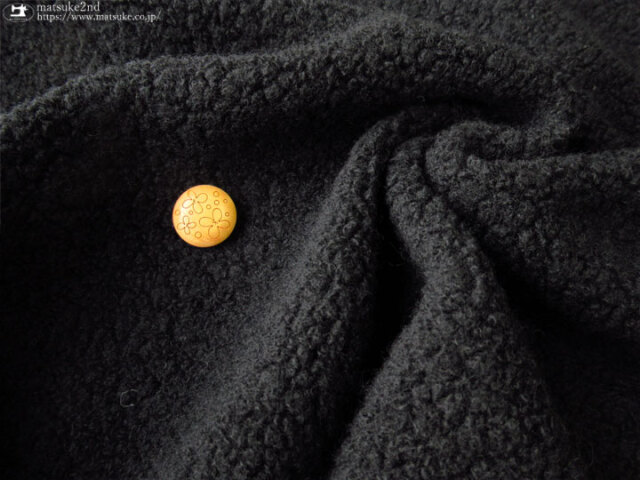 アパレル使用反】ウールブークレーニット ブラック