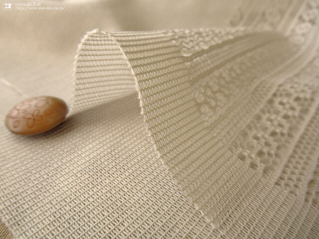 アンティーク フィレレース 聖火と鳩とオリーブ 透かしパネル スカラップ装飾 装飾タイルのモチーフのオパールプリントボイルレースカーテン