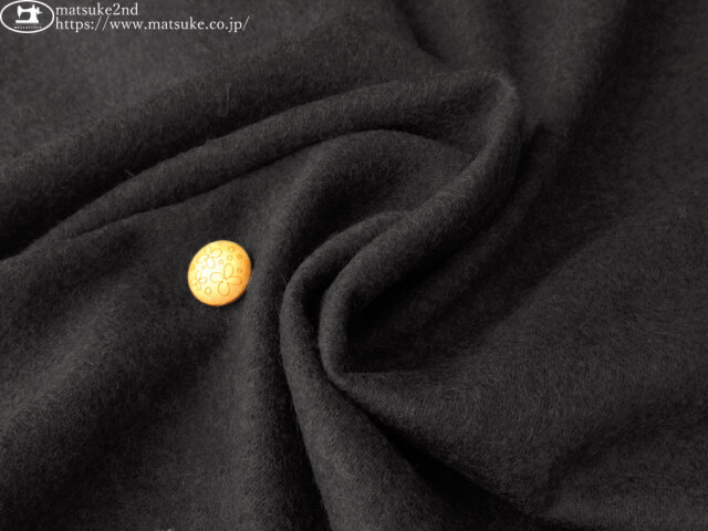 デッドストック反】 圧縮ウールニット ブルーチャコール