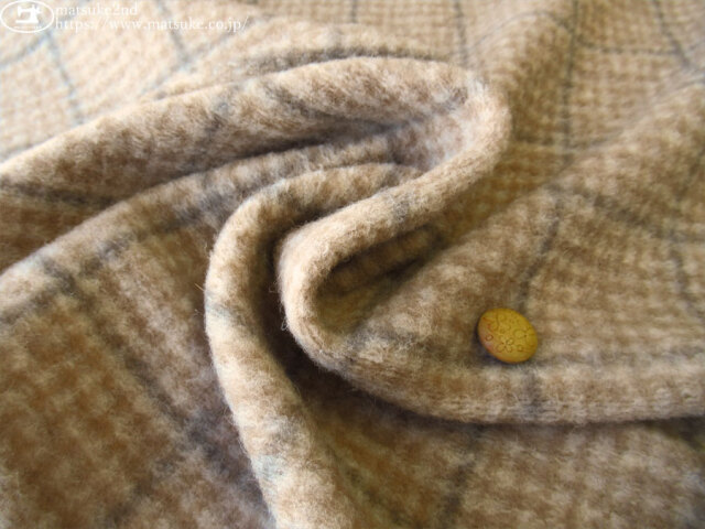 アパレル使用反】 軽い！動ける！温かい！ECOLANAスライバーチェック