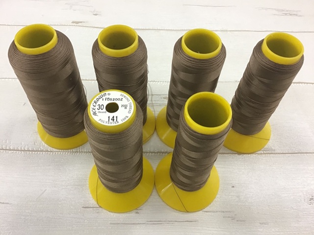 現品処分！中古　工業用ミシン糸