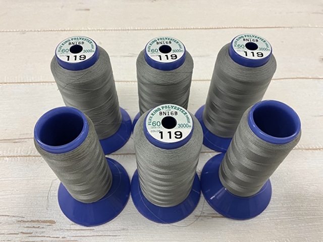 現品処分！中古　工業用ミシン糸