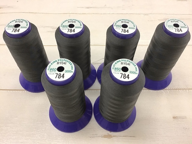 現品処分！中古　工業用ミシン糸