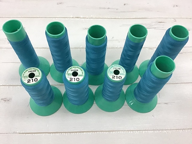 現品処分！中古　工業用ミシン糸