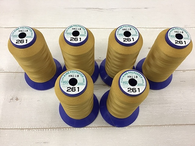 現品処分！中古　工業用ミシン糸