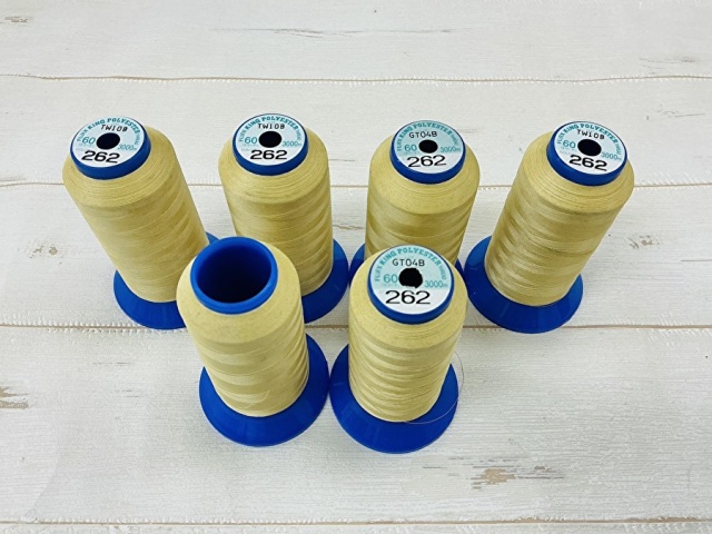 現品処分！中古　工業用ミシン糸