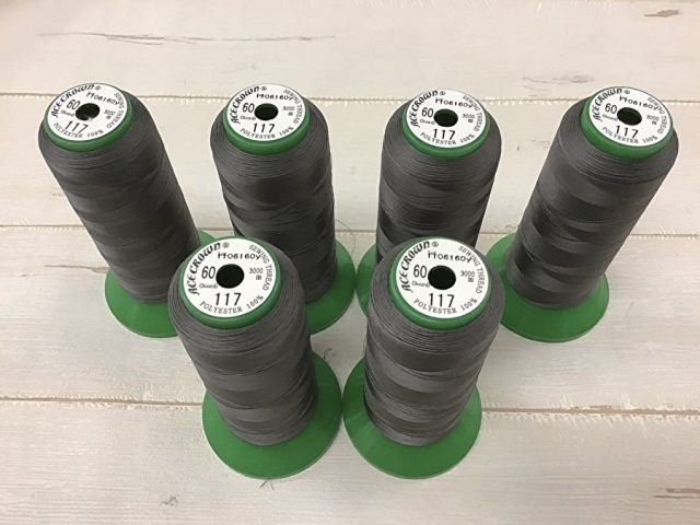 現品処分！中古　工業用ミシン糸
