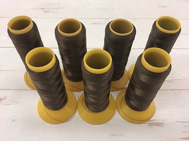 現品処分！縫製工場放出品 中古ミシン糸各種約400gセット