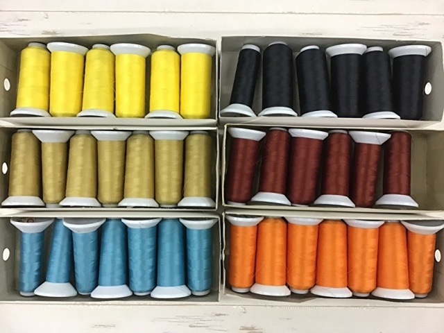 【現品処分】工業用ミシン糸 中古 セット
