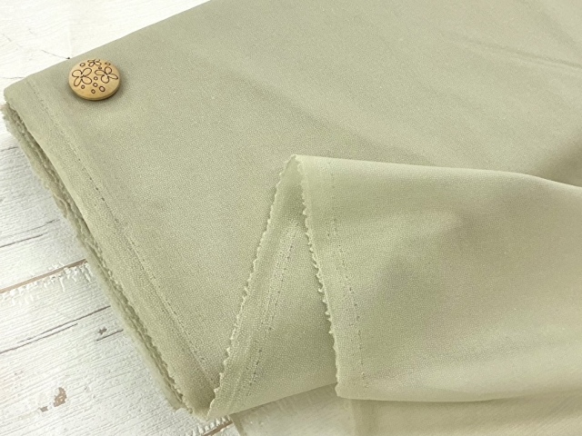 【反売り】  [薄手タイプ] ニット用織物接着芯　 グレイッシュライトグリーン系 [ 幅１１０ｃｍ×約１１.５ｍ巻 ]