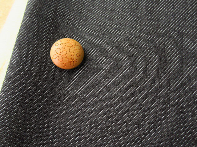 お買い得！約9オンス インディゴストレッチデニム インディゴブラック