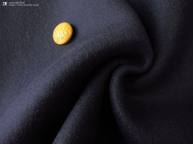 アパレル使用反】Pecolamb(ペコラム) ダブルビーバー ディープネイビー