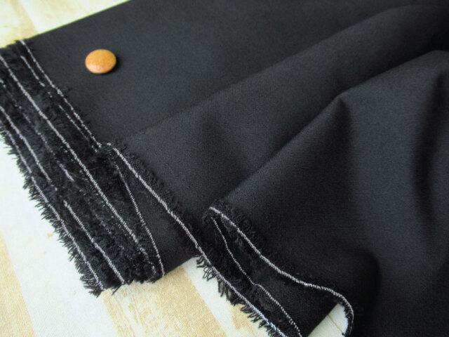 【反売り】　Ｔ/Wトロピカルクロス　ブラック系　[ 幅１５０ｃｍ×約３ｍ ]