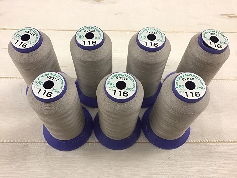 現品処分！中古　工業用ミシン糸