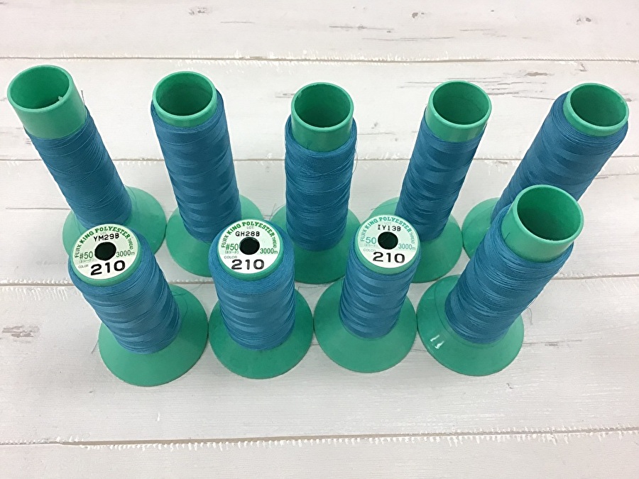 現品処分！中古　工業用ミシン糸