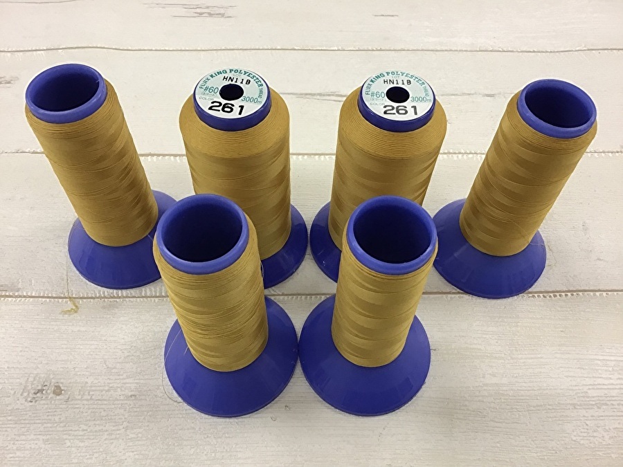 現品処分！中古　工業用ミシン糸