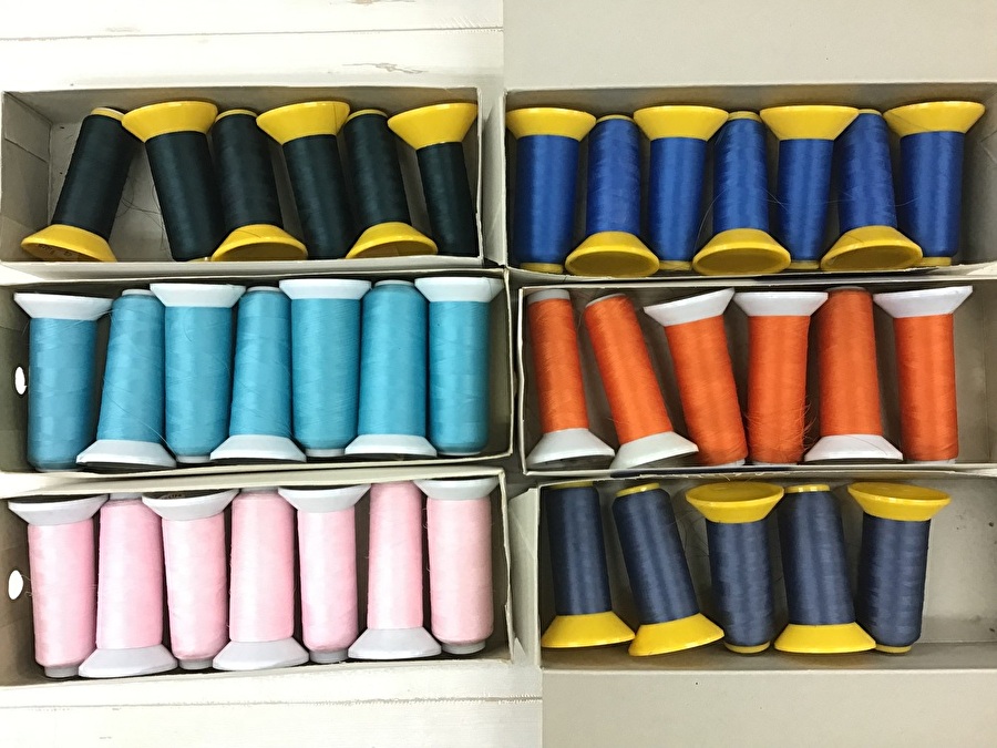 【現品処分】工業用ミシン糸 中古 セット