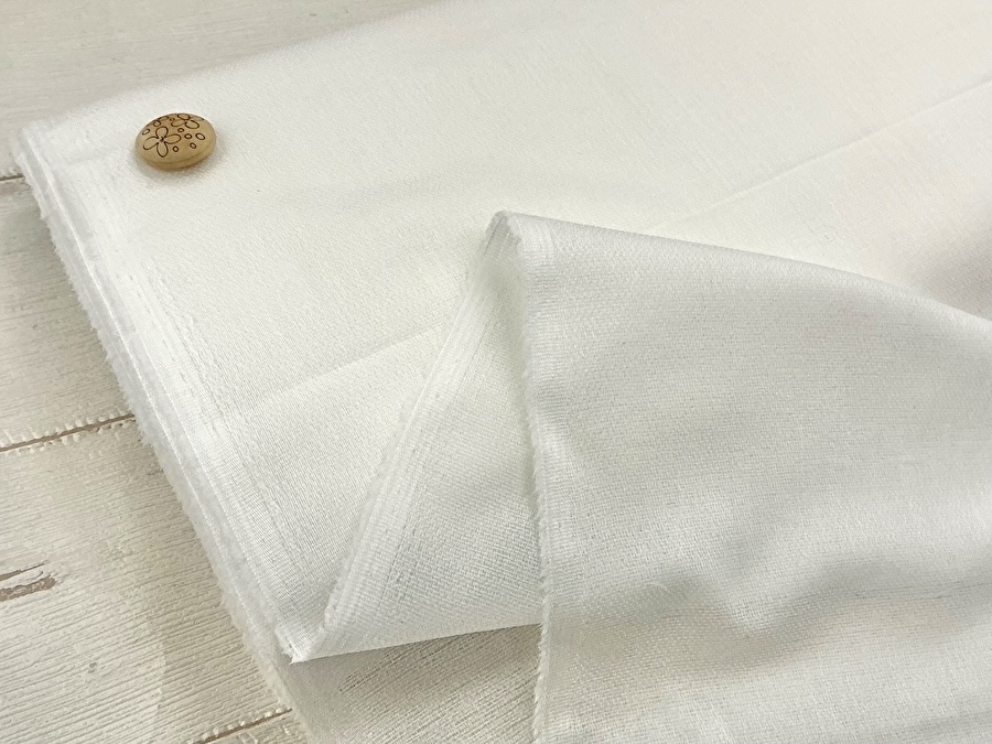 【反売り】  [やや厚手タイプ] ややざっくり 織物接着芯　 オフホワイト系 [ メーター選択制 ]