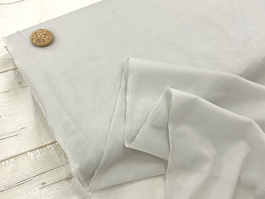 【反売り】  [やや薄手タイプ] ニット用織物接着芯　 ホワイトグレー系 [ 幅１１０ｃｍ×約５.５ｍ巻 ]
