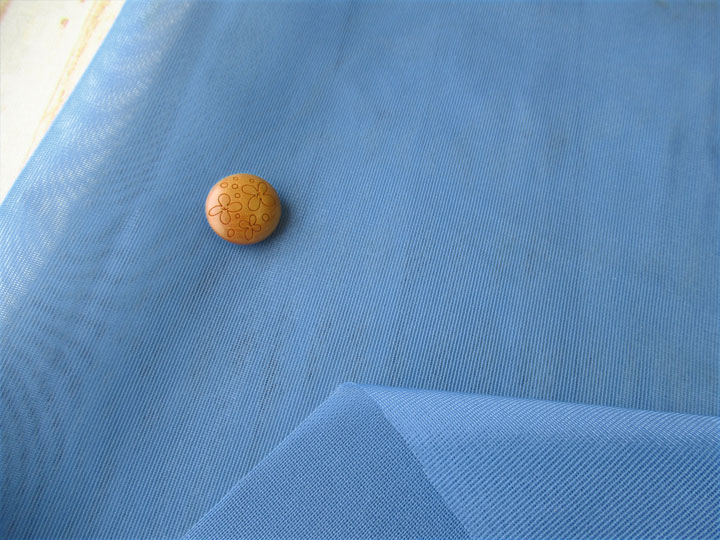 アウトレット！超弱接着の織物接着芯　スモーキーブルー系　【約２ｍカット】