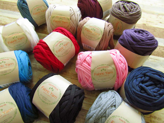 《現品処分！》５０％ＯＦＦ！Fabric Yarn ファブリック ヤーン　＊Plain(プレーン)＊