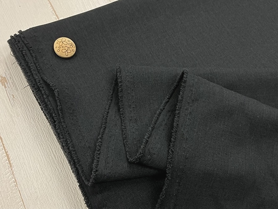現品処分！　Ｔ／Ｒピーチストレッチビエラ風　　 チャコール系 [ 幅１４０ｃｍ×約２.５ｍ ]