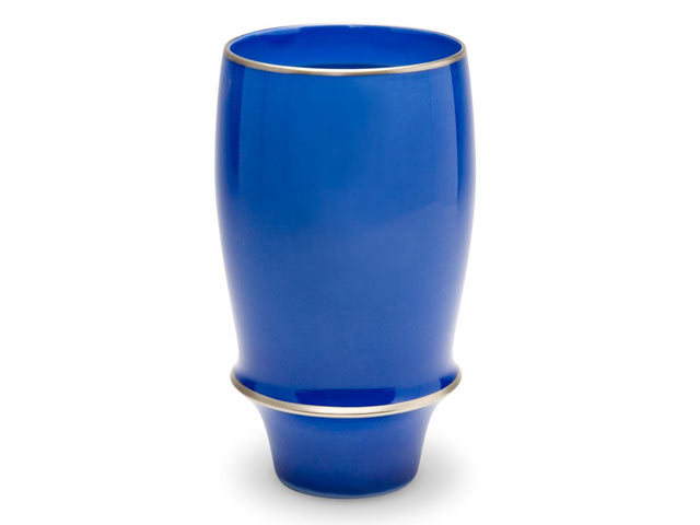 有田焼「匠の蔵」　プレミアムビアグラス　コバルトブルー