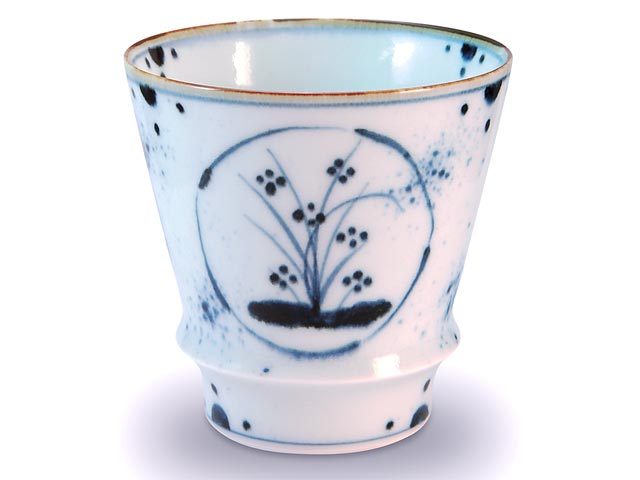 有田焼「匠の蔵」　至高の焼酎グラス　川のほとり