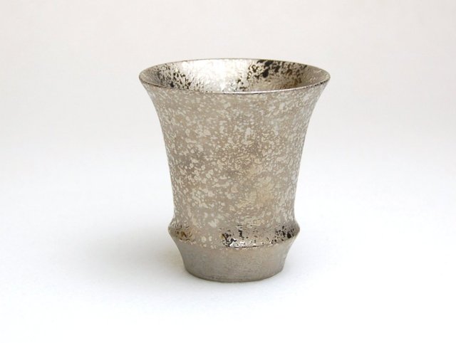 有田焼　匠の蔵　SAKE GLASS 銀彩