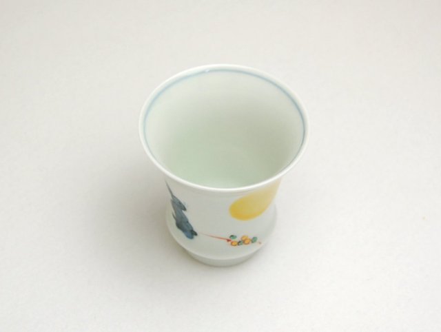 有田焼　匠の蔵　SAKE GLASS 月　兎