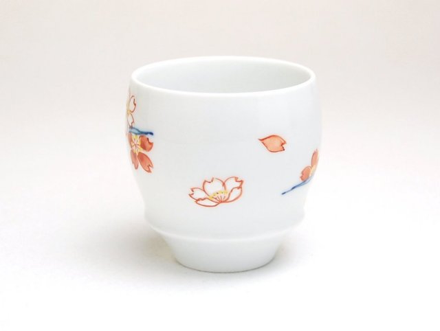 有田焼　匠の蔵　SAKE GLASS 染　桜