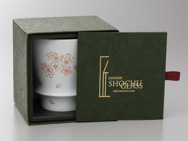 有田焼「匠の蔵」　至高の焼酎グラス　ギフトボックス1個用