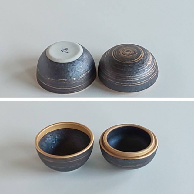 小さくて可愛い小蓋物 有田焼 陶悦窯 珠小付