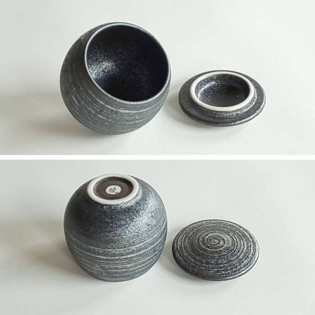 有田焼　陶悦窯　小鉢　蓋物　しずく小付