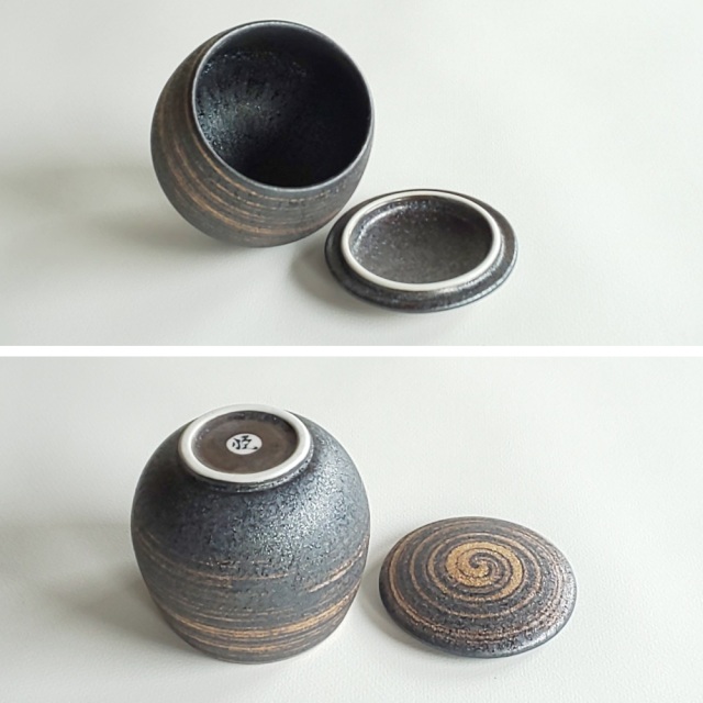 有田焼　陶悦窯　小鉢　蓋物　しずく小付