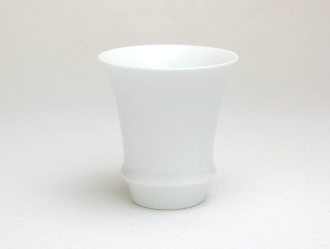 有田焼　匠の蔵　SAKE GLASS 白磁