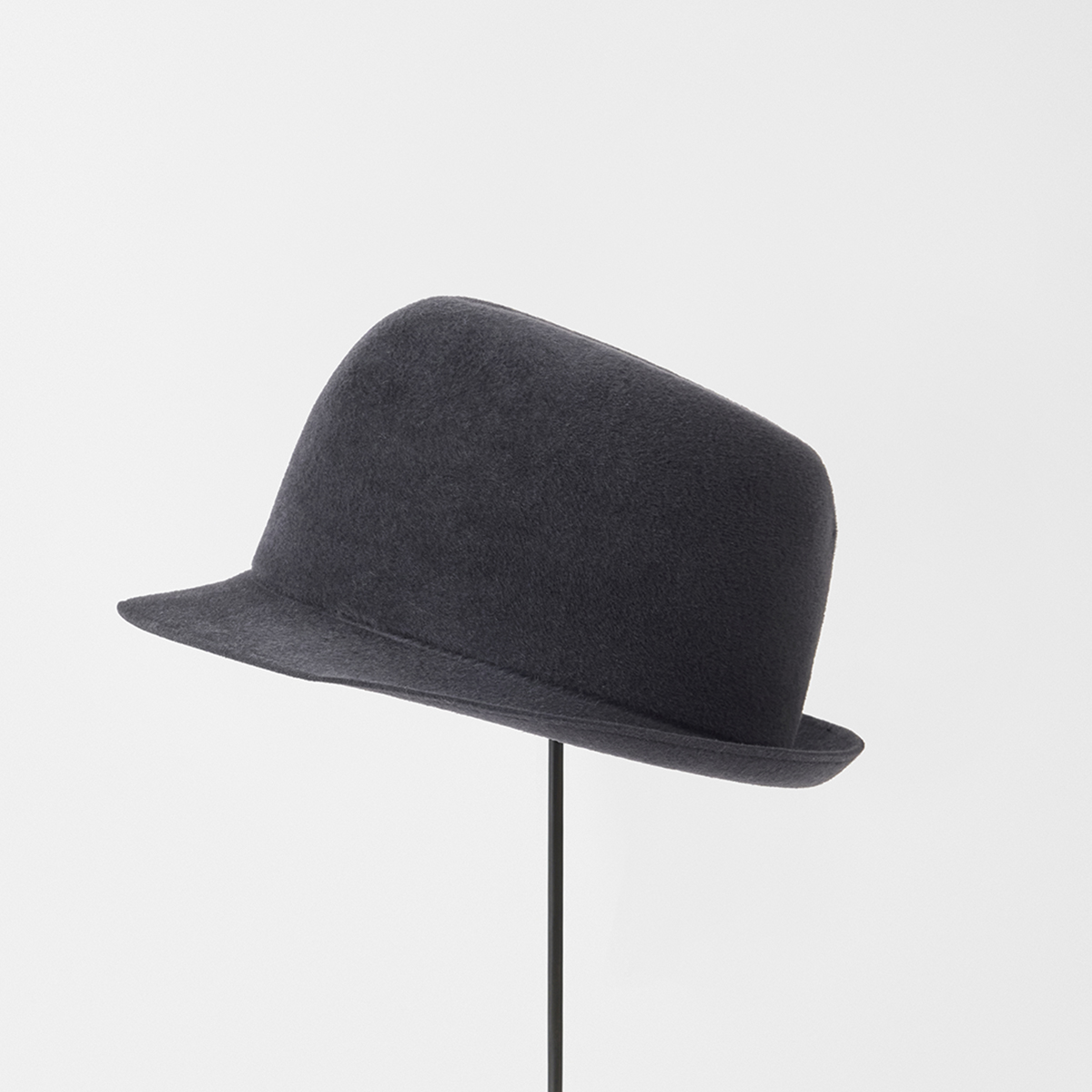 rabbit fur felt fedora hat